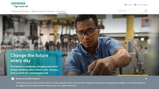 
                            1. Homepage | Siemens Jobs & Careers | Company | Siemens