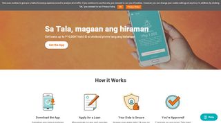 
                            8. Homepage - Tala Philippines