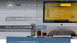 
                            3. Homepage - WordPress GDPR Plugin | WP-GDPR