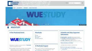 
                            1. Homepage - WueStudy - Universität Würzburg