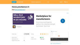 
                            3. Home.prestiamoci.it: Login - Prestiamoci.it - Easy Counter