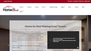 
                            6. Homes for Rent Seeking Great Tenants | HomeQwik, LLC