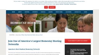 
                            6. HOMESTAY HOSTING - American Homestay Network