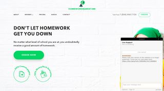 
                            3. HomeworkMarket.Me: Your Best Homework Helper Website