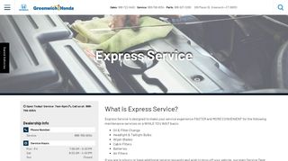 
                            6. Honda Express Service - Greenwich Honda