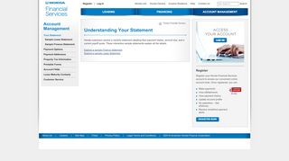 
                            7. Honda Online Account Management - Finance and Lease Statements