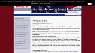 
                            4. Honda/Acura - National Automotive Service Task Force