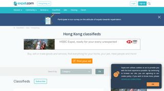 
                            2. Hong Kong classifieds - expat.com