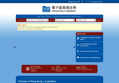 
                            8. Hong Kong e-Legislation - Home