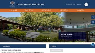 
                            3. Horace Greeley Home - Chappaqua Central School District