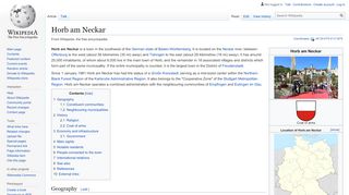 
                            2. Horb am Neckar - Wikipedia