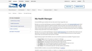 
                            6. Horizon BCBSNJ Health Manager - Horizon Blue Cross Blue ...