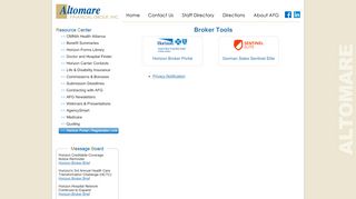 
                            7. Horizon Portal / Registration Link - Altomare Financial Group ...