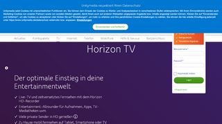 
                            9. Horizon TV Paket - unitymedia.de