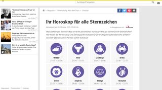 
                            9. Horoskop ⇒ kostenlos für alle Sternzeichen | WEB.DE