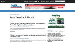 
                            8. Horsch - Farm Equipment