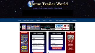 
                            4. Horse Trailer World- Used and new trailers for sale.