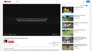 
                            6. Horseland Game (www.horseland.com) - YouTube