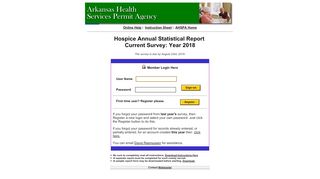 
                            6. Hospice Annual Report