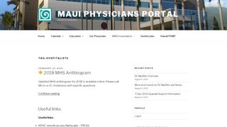 
                            8. hospitalists – Maui Physicians Portal - On-call now