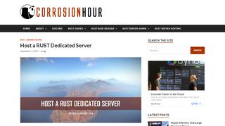 
                            9. Host a RUST Dedicated Server – Server Hosting