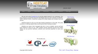 
                            3. HostCat - Web Hosting