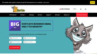 
                            9. hostcats.com - Cheap Web Hosting India | India's …