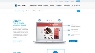 
                            1. Hostpoint – Get into the online business!