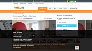 
                            9. Hotel Arcotel Rubin in Hamburg – HOTEL DE