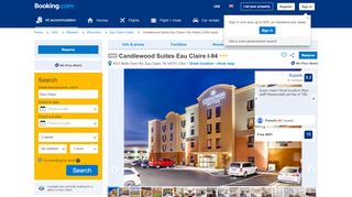 
                            6. Hotel Candlewood Suites Eau Claire I-94, WI - Booking.com