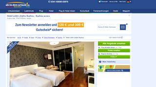 
                            3. Hotel LoGin Jinjihu Suzhou buchen • Suzhou • Ab-in-den ...