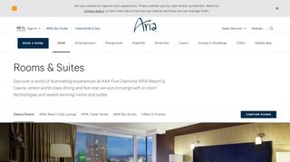 
                            3. Hotel Rooms & Suites in Las Vegas - ARIA Resort …