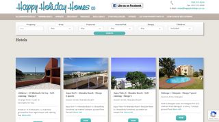 
                            8. Hotels - Happy Holiday Homes