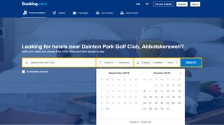 
                            6. Hotels near Dainton Park Golf Club, UK. - Booking.com