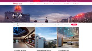 
                            3. Hotels - Resorts World Genting Online Reservation