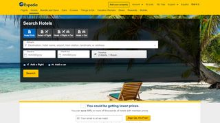 
                            4. Hotels: Search Cheap Hotels, Deals, Discounts ... - Expedia