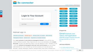 
                            11. Hotmail sign in | Se connecter