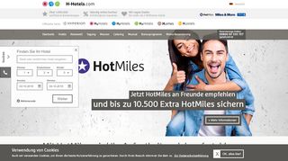 
                            3. HotMiles – Bonusprogramm von H-Hotels.com …