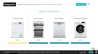 
                            4. Hotpoint Service | Safety Notices