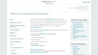 
                            2. House Staff - Vanderbilt University Medical Center
