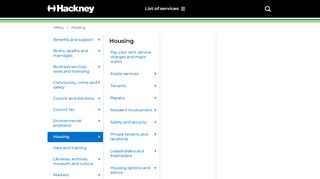 
                            8. Housing | Hackney Council