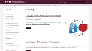 
                            8. Housing | Housing & Residence Life | Eastern Kentucky University