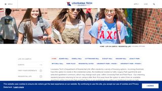 
                            6. Housing Options | Louisiana Tech University