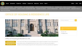 
                            8. Housing & Residential Life - Xavier University of Louisiana