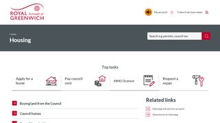 
                            1. Housing | Royal Borough of Greenwich