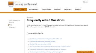 
                            2. How and where do I take a course? - JJ Keller Training on Demand