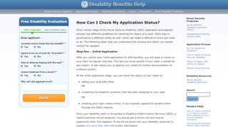 
                            8. How Can I Check My Application Status? - Disability Benefits Help