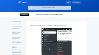 
                            3. How can I connect Prestashop on ShippyPro? | ShippyPro