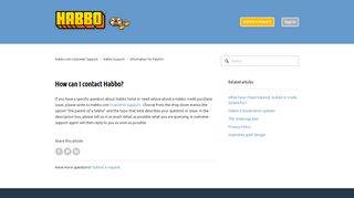 
                            4. How can I contact Habbo? – Habbo.com Customer Support