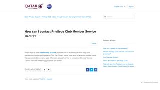 
                            5. How can I contact Privilege Club Member Service Centre ...